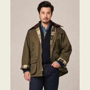 Vintage OS Bedale Wax Jacket Trench Coat