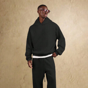 Men's Loose Hooded Sweater Casual Sweatpants Suit