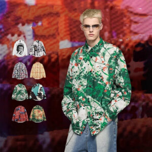 5 Spring New American Street Cardigan Lapel Long Sleeve