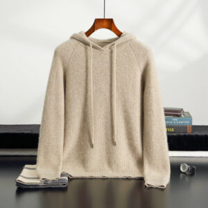 Autumn And Winter New Cross-border Hooded Cashmere Sweater